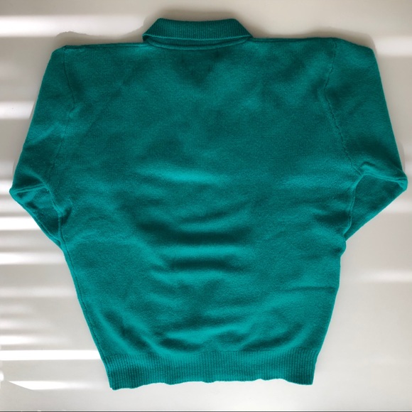 Polo by Ralph Lauren Sweater Lambs Wool Green - Picture 6 of 6